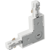 Łącznik L do szyny MEVA PRO L Connector White, biały EDO777515 EDO Solutions