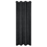 Zasłona Milo czarna 140x250