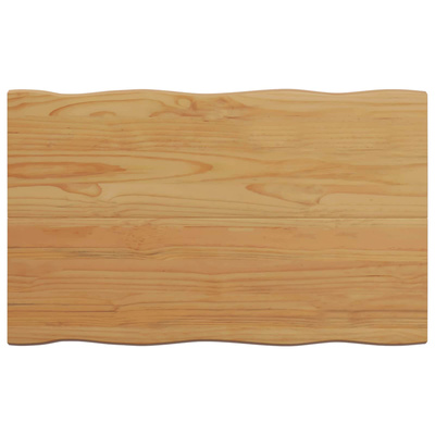 Stolik kawowy EKAI Biały 100 x 60 x 45,5 cm Lite drewno sosnowe