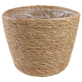 Kosze na rośliny z trawy morskiej 3 pcs naturalny ?26 x 19 cm
