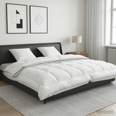 Zestaw kołdry i poduszek 3 szt. 200x240 cm 4 pory roku Wełna