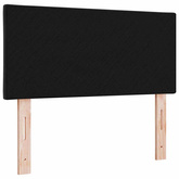 Zagłówek Czarny 90 cm Aksamit