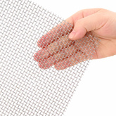 Siatka ekranowa 120 x 200 cm 6 Mesh Stal nierdzewna 201 srebrny