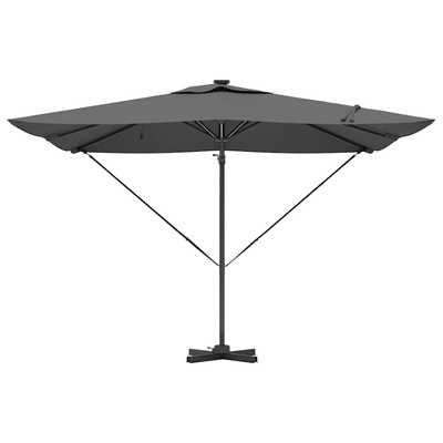 Parasol plażowy Ze LED Lights Antracyt 286 x 284 x 270 cm