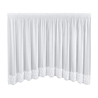 Firana Roses biała 400x160