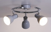 Lampa sufitowa Candellux 98-66633 spirala E14 szary