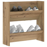 Szafka na buty 60 x 18 x 60 cm Materiał drewnopochodny