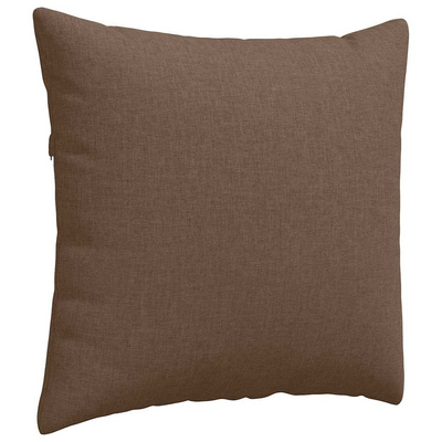 Poduszki na sofę 2 pcs Brązowy 50 x 50 cm tkanina