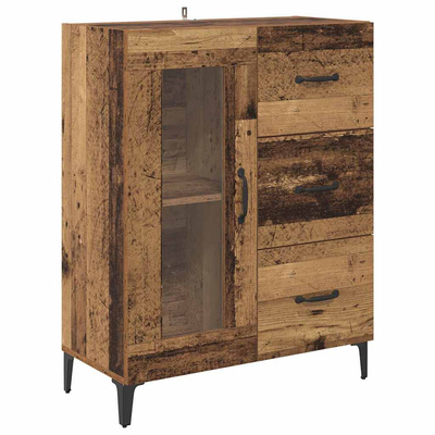 Highboard Stare drewno 69,5 x 34 x 180 cm Drewno inżynieryjne