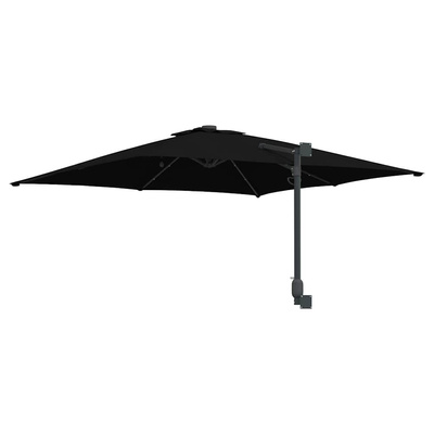 Parasolka ogrodowa Ze LED Lights Czarny 248,5 x 247,5 x 160 cm