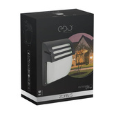 Ogrodowa oprawa elewacyjna kinkiet ZOFIN S E27 czarny IP44 EDO777373 EDO Solutions