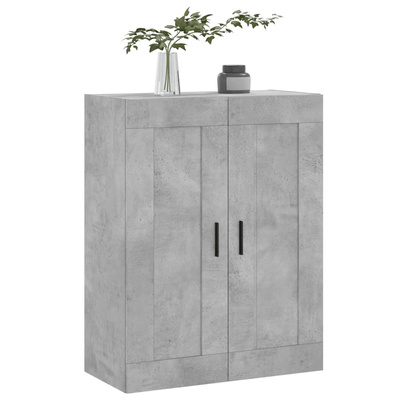vidaXL Szafka wisząca, szarość betonu, 69,5x34x90 cm wariant 9