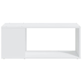 vidaXL Szafka pod TV, biała, 80x24x32 cm, materiał drewnopochodny