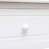 vidaXL Biurko, białe, 110 x 45 x 76 cm, drewniane