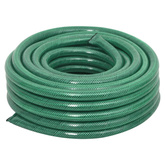 Wąż ogrodowy z zestawem złączek, zielony, 0,9", 50 m, PVC