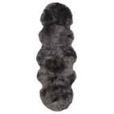 vidaXL Dywanik ze skóry owczej, 60 x 180 cm, jasnoszary