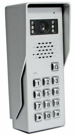 Stacja bramowa z kamerką srebrny kamera 940TVL wariant 8