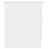vidaXL Szafka pod TV ALTA, biała, 112x35x41 cm, lite drewno sosnowe
