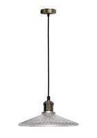 Lampa wisząca szklana Chester 21cm Ledea 50101271