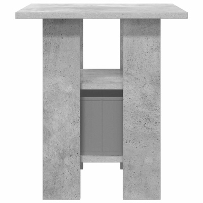 Stolik nocny 2 szt. Betonowy szary 41 x 40 x 45 cm