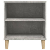 vidaXL Szafka pod TV, szarość betonu, 102x44,5x50 cm