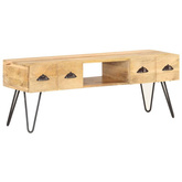 vidaXL Szafka pod TV, 120x35x45 cm, lite drewno mango