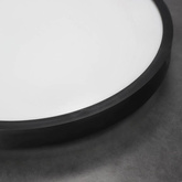Plafon PERETI 24W czarny pierścień 35cm, 4000K barwa neutralna, 2400lm, IP44, 220-240V EDO777614 EDO Solutions