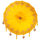 Baliński Parasol Żółty 125 x 125 x 260 cm