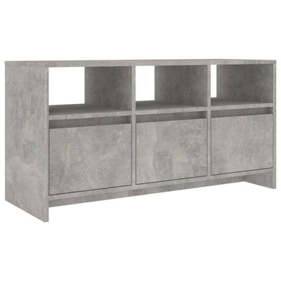vidaXL Szafka pod TV, szarość betonu, 102x37,5x52,5 cm