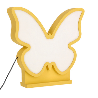 BUTTERFLY  lampka stołowa dla dziecka LED IQ KIDS złoty
