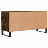 vidaXL Szafka pod TV, przydymiony dąb, 102x36x50 cm