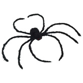 Dekoracja Pająka na Halloween 3 pcs Czarny 150 cm