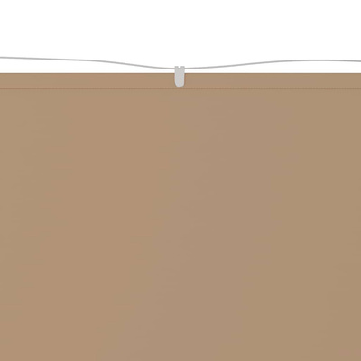 Markiza pionowa, kolor taupe, 180x1000 cm, tkanina Oxford