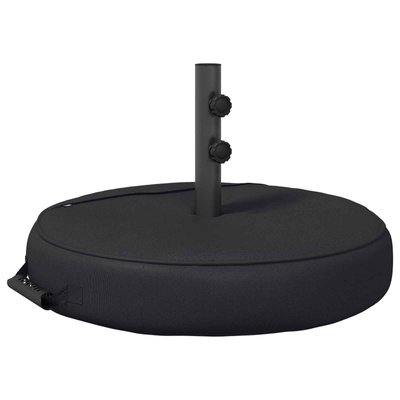 Podstawa do parasola na patio 60 x 60 cm Stal Czarny
