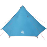 vidaXL Namiot rodzinny tipi, 8-os., niebieski, wodoszczelny model standard