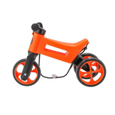 FWRider Super Sport 515739 Kolor: Orange / Pomarańczowy z pomarańczowymi felgami Rowerek biegowy Jeździk 2w1 Ciche koła + Pasek do noszenia dla Rodzica