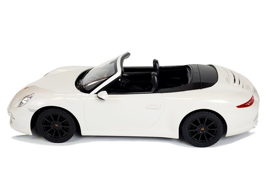 Auto Porsche 911 Carrera S Samochód Zdalnie Sterowane RC Rastar Białe 1:12