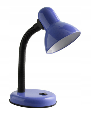 Lampka biurkowa GRIO, E27, max. 40W niebieska