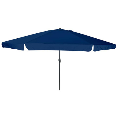 Parasolka ogrodowa 394 x 394 x 248 cm Poliester i Stal