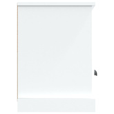 vidaXL Szafka pod TV, biała, 100x35x50 cm, materiał drewnopochodny