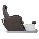 Fotel spa do pedicure Azzurro 016B brązowy  127546