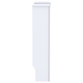 Osłona na kaloryfer z MDF, biała, 205 cm