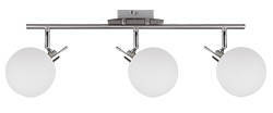 ghost lampa sufitowa satynowy 3x40w g9 klosz biały