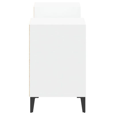 vidaXL Szafka pod TV, biała, 80x36x50 cm, materiał drewnopochodny wariant 9