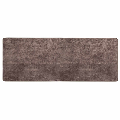 Chodnik dywanowy MARSA Szary 100 x 250 cm Poliester i PVC