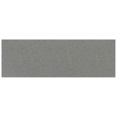 Wejściowy zagłówek 12 szt. 90 x 30 cm Jasnoszary tkanina