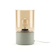 Lampka nocna do sypialni w kolorze szałwiowym K-5984 z serii VERA