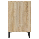 dąb sonoma, 100x36x60 cm, materiał drewnopochodny Komoda,