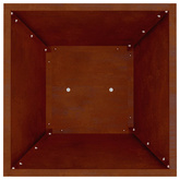 Donica słupowa Srebrny 35 x 35 x 73 cm