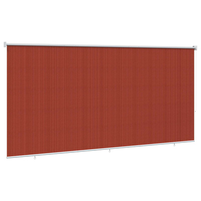 Roleta zewnętrzna 90% blokada UV Terakota 400 x 230 cm HDPE